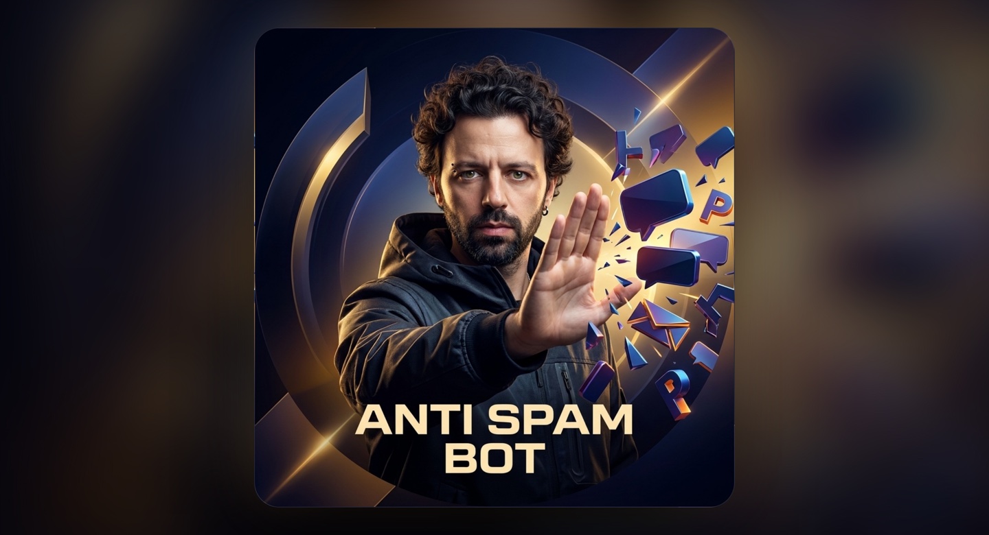 Антиспам-бот для чатов в Telegram